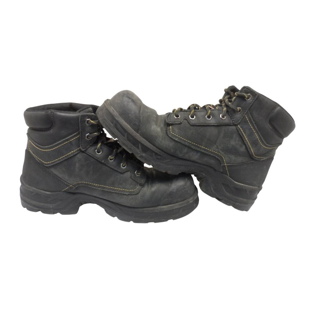 Dakota Men's 6'' 877 Steel Toe Steel Plate Work Boots Black Size 11M - Picture 7 of 9